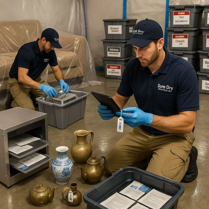 Content Protection and Restoration process in Sissonville, WV
