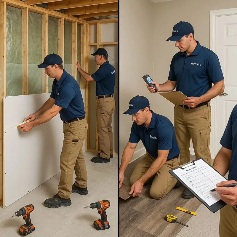 Repairs and Reconstruction process in Sissonville, WV